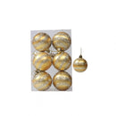 Kit 6 Peças Bolas De Natal
