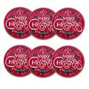 Kit Peças 6 Peças Pratos Natalino