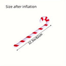 4 unidades, Decoração Inflável Gigante de Bastão de Doces de Natal