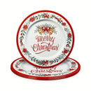 Kit Peças 4 Peças Pratos Natalino