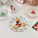 Kit Peças 4 Peças Pratos Natalino