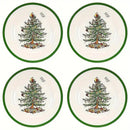 Kit Peças 4 Peças Pratos Natalino