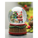 Globo de Neve com Música e Árvore de Natal do Papai Noel Gunn