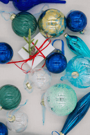 Conjunto De Enfeites Kit Com 15 Peças Fe Floco De Neve