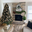 Árvore de Natal Artificial Tribeca Blue Spruce com 550 Luzes LED Branco Quente