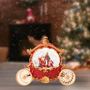 Carruagem Globo De Neve Vila Natalina