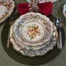 Conjunto Louças Ondulada de porcelana com 12 peças - Serviço para 04 Pessoas