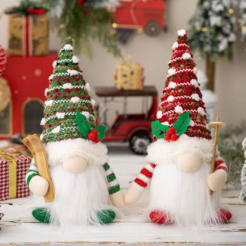 Decoração De Natal Gnomos De LED