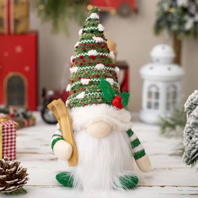 Decoração De Natal Gnomos De LED