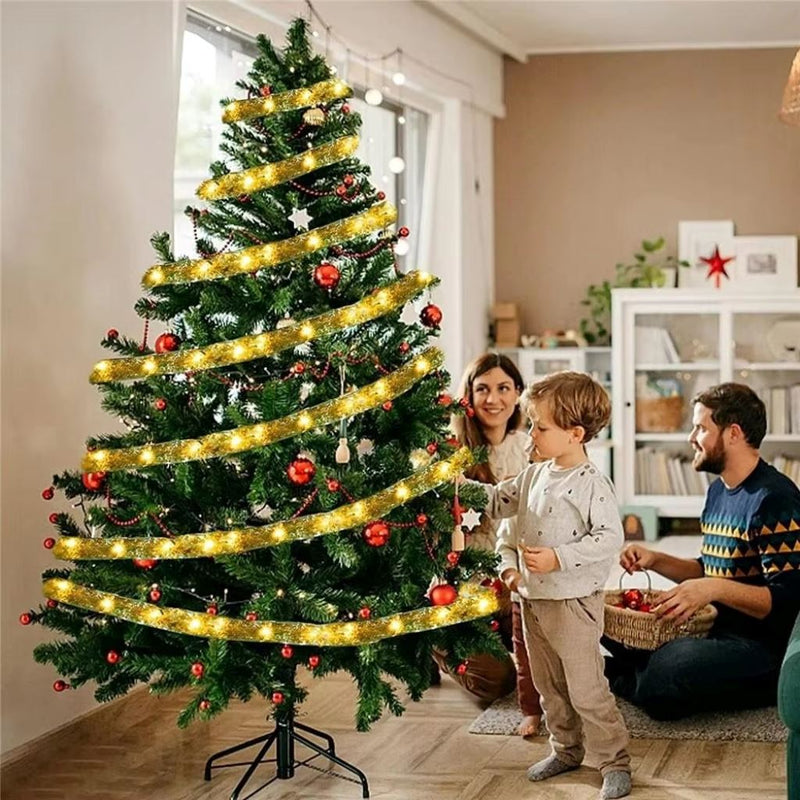Fita LED Decorativa Para Árvore De Natal Lar Refinado