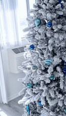 Conjunto De Enfeites Kit Com 15 Peças Fe Floco De Neve