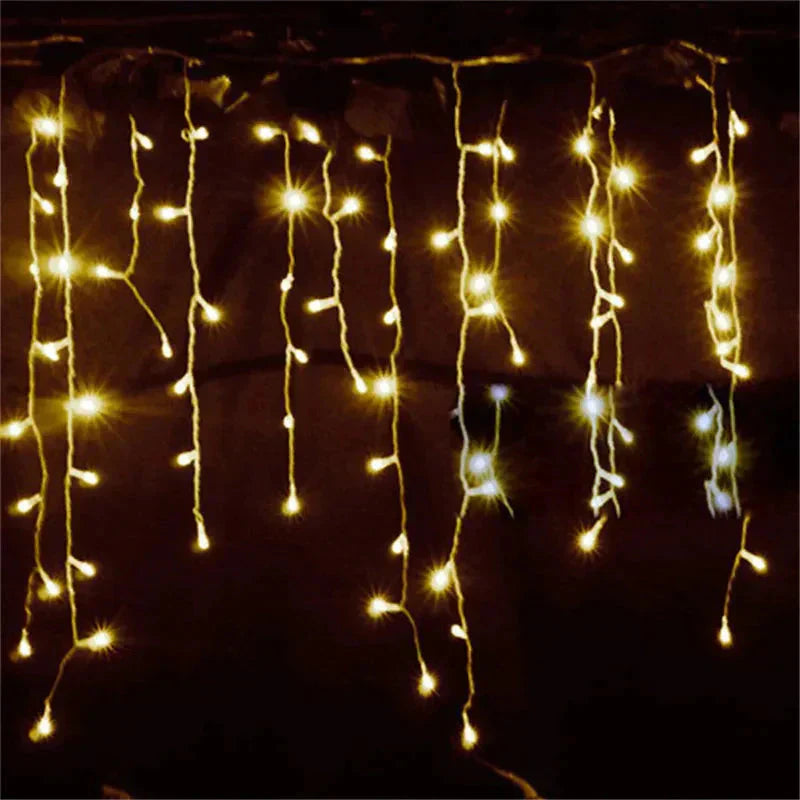 Pisca Pisca Cascata Decoração de Natal