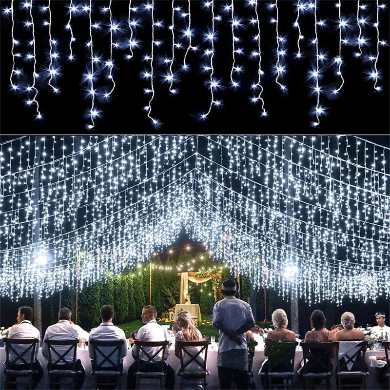 Pisca Pisca Cascata Decoração de Natal