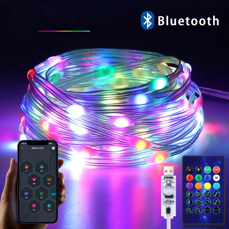 Pisca Pisca Inteligente LED De Natal