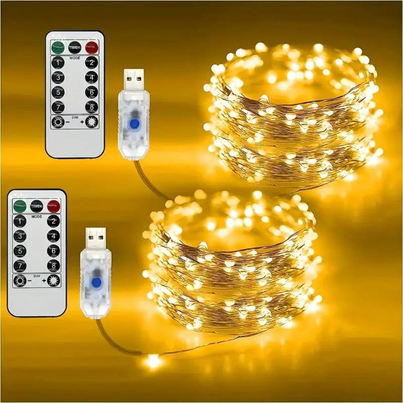 Pisca Pisca LED De Natal Lar Refinado