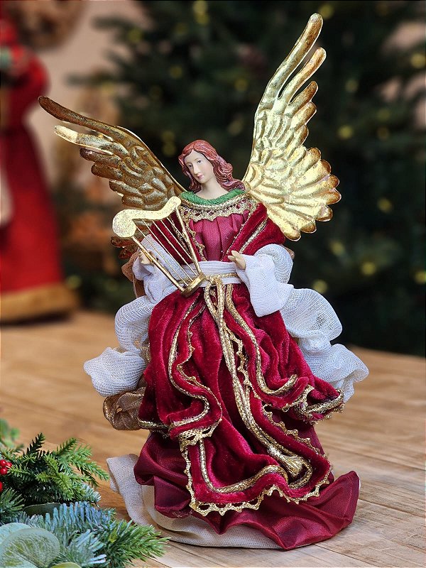 ANJO SACRO VERMELHO