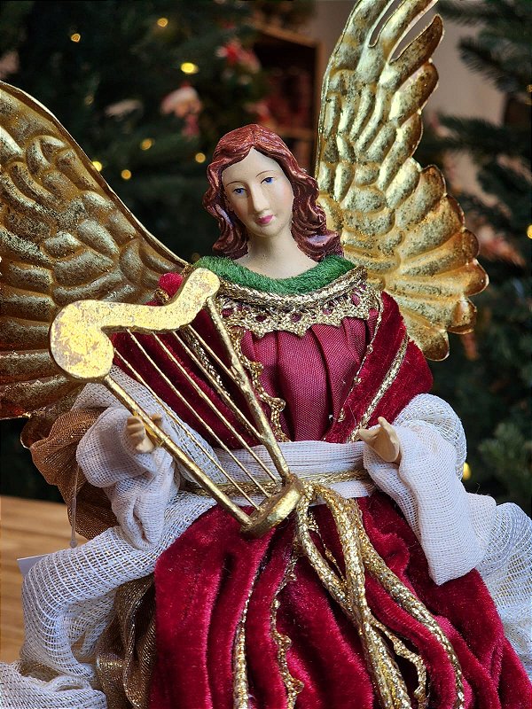 ANJO SACRO VERMELHO