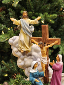 CENÁRIO A VIDA DE JESUS EM RESINA LUXO