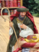 PRESÉPIO DE TECIDO LUXO 11 PÇS