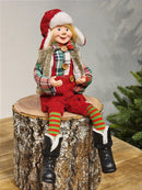 DUENDE EM PÉ XADREZ 45CM